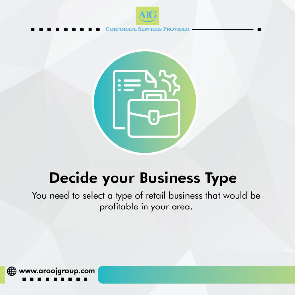 decide business type 