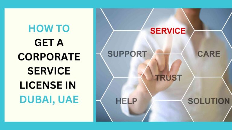 How to get a corporate service licence in Dubai, UAE